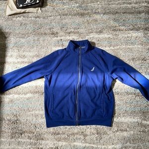Nautica zip up crewneck
